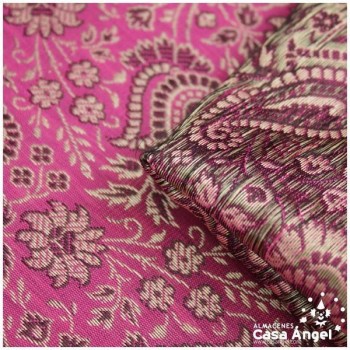 JACQUARD CACHEMIR FUCSIA SERIE SASÁN 150cm