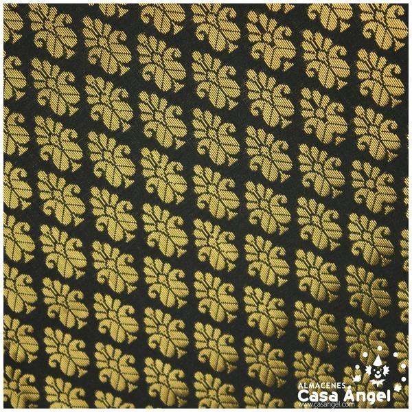 JACQUARD FLOR DE LIS NEGRO SERIE PLINIO 150cm