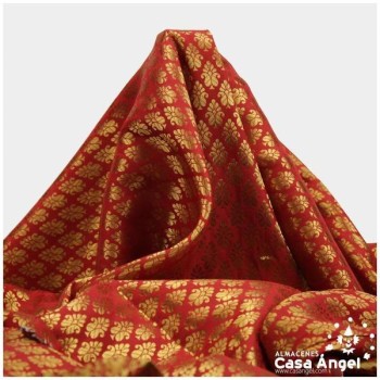 JACQUARD FLOR DE LIS ROJO SERIE PLINIO 150cm