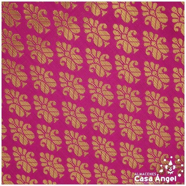JACQUARD FLOR DE LIS FUCSIA SERIE PLINIO 150cm