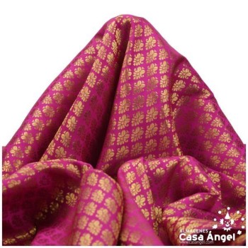 JACQUARD FLOR DE LIS FUCSIA SERIE PLINIO 150cm