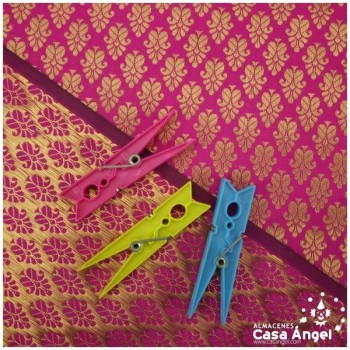 JACQUARD FLOR DE LIS FUCSIA SERIE PLINIO 150cm