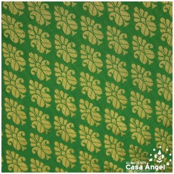 JACQUARD FLOR DE LIS VERDE SERIE PLINIO 150cm