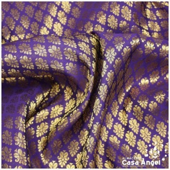 JACQUARD FLOR DE LIS MORADO SERIE PLINIO 150cm