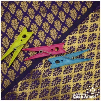 JACQUARD FLOR DE LIS MORADO SERIE PLINIO 150cm
