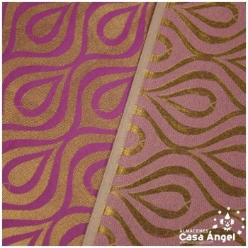JACQUARD DE GOTAS Y ONDAS CARDENAL SERIE JAREGIN 150cm