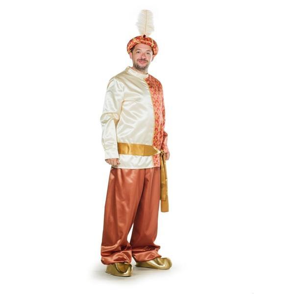 TRAJE DE PAJE DE REY MAGO ROJO LUJO