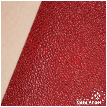 POLIPIEL LABRADO GALUCHAT ROJO SERIE CAVIAR 145cm
