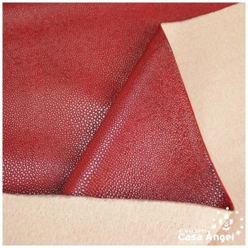 POLIPIEL LABRADO GALUCHAT ROJO SERIE CAVIAR 145cm