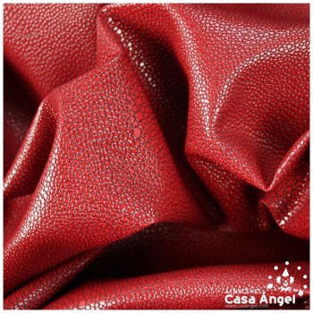 POLIPIEL LABRADO GALUCHAT ROJO SERIE CAVIAR 145cm