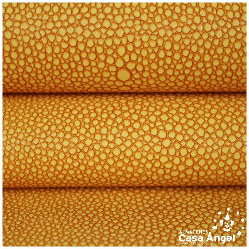 POLIPIEL LABRADO GALUCHAT AMARILLO SERIE CAVIAR 145cm