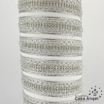 PASAMANERÍA BRILLANTES STRASS RIBETE ONDAS 2cm