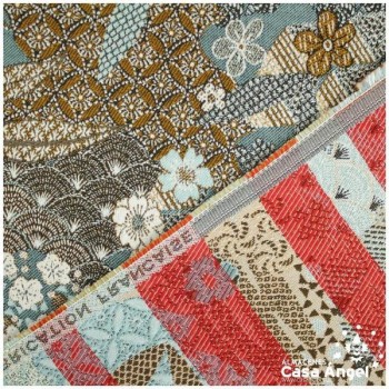 TEJIDO JACQUARD DE INSPIRACIÓN JAPONESA JADE SERIE YANG 140cm