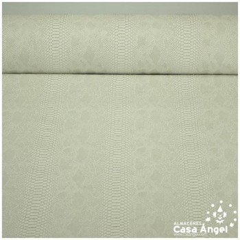 PIEL SINTÉTICA DE COCODRILO BLANCO SERIE COMODO 140cm