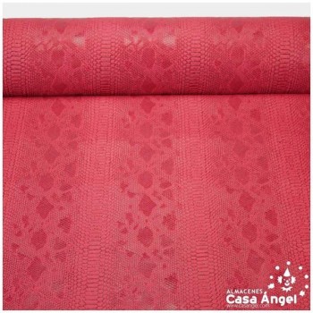PIEL SINTÉTICA DE COCODRILO FUCSIA SERIE COMODO 140cm