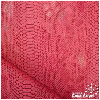 PIEL SINTÉTICA DE COCODRILO FUCSIA SERIE COMODO 140cm