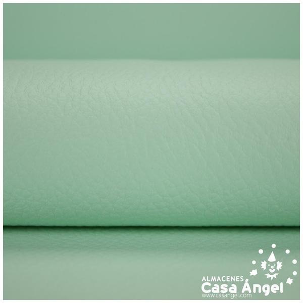 POLIPIEL CUERO ECOLÓGICO VERDE AGUA SERIE KIARA 140cm