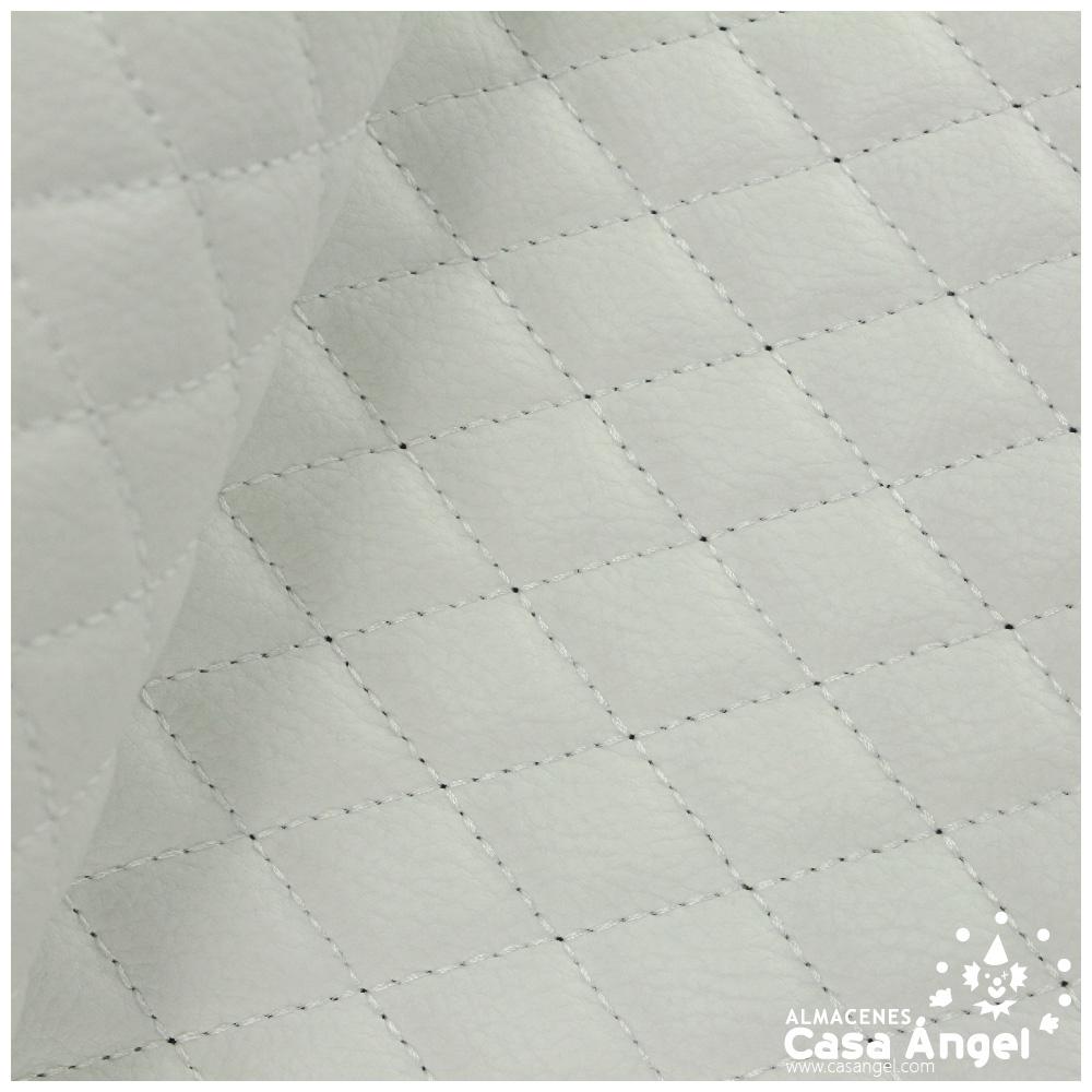 POLIPIEL BLANCA ACOLCHADA A ROMBOS SERIE ARDOISE 140cm