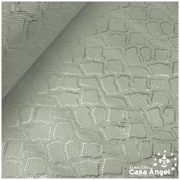 POLIPIEL DE SERPIENTE PLATEADA IMITACIÓN DE COBRA 140cm