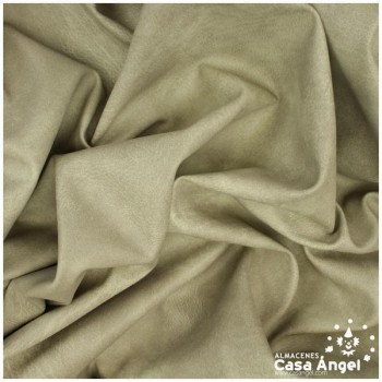 CUERO VEGANO BEIGE BETON CURTIDO SERIE SKORA 140cm