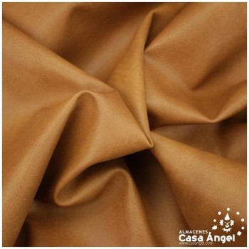 CUERO VEGANO MARRÓN FAUVE CURTIDO SERIE SKORA 140cm