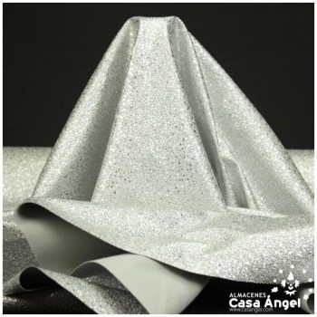 POLIPIEL PLATA CON TEXTURA ARRUGADA SERIE ROCKS 140cm