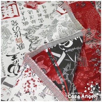 JACQUARD CON MOTIVOS JAPONESES KINAWA 150cm