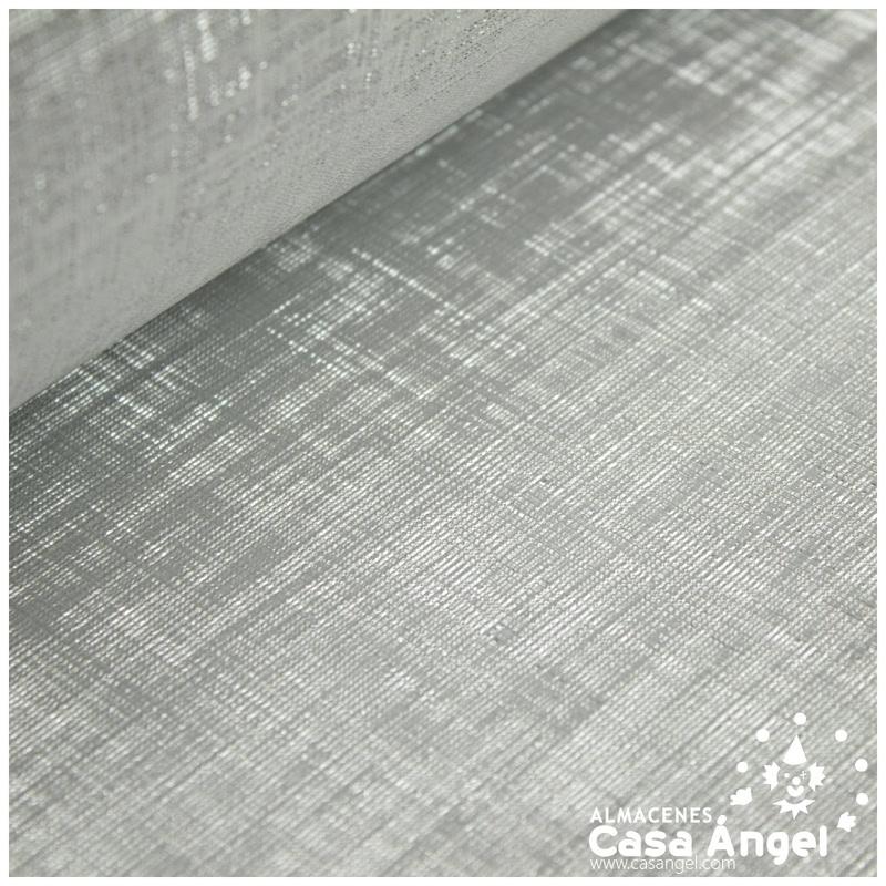 POLIPIEL PLATEADA NAPA METALIZADA SERIE FLORENCE 140cm
