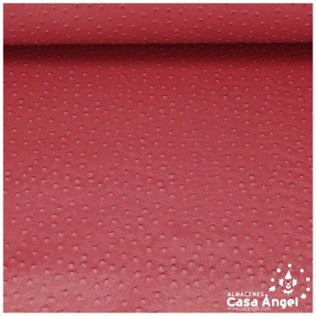 CUERO ARTIFICAL DE AVESTRUZ COLOR BURDEOS SERIE CAMELUS 140cm