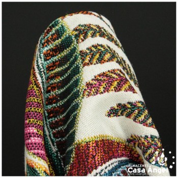 TEJIDO JACQUARD ESTAMPADO TROPICAL SERIE CACAO 140cm