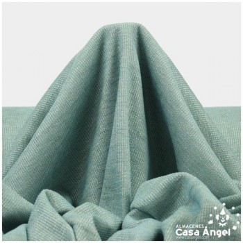 CHENILLA CELESTE DE TAPICERÍA CON LÚREX DOBLE CARA SERIE ADRA 280cm