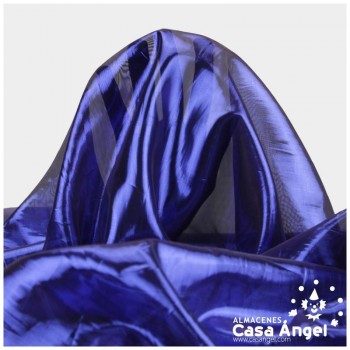 Gasa brillante azul 110cm