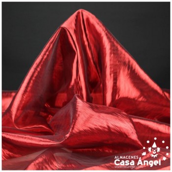 GASA BRILLANTE ROJA 110cm