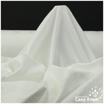 DAMASCO BLANCO DE BROCADO VICTORIANO SERIE MALAKA 280cm