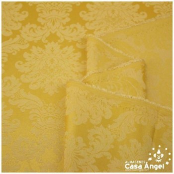 DAMASCO DORADO DE BROCADO VICTORIANO SERIE MALAKA 280cm