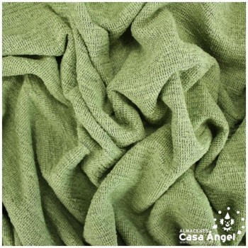 CHENILLA DOBLE CARA VERDE ALMENDRA SERIE HIBACHI 280cm