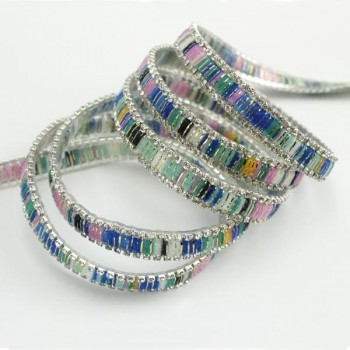 CINTA TERMOADHESIVA CRISTAL TERCIOPELO MULTICOLOR