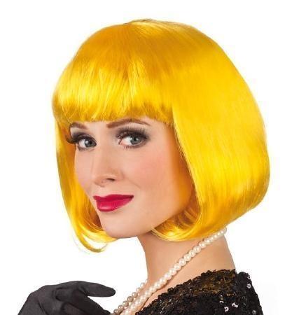 PELUCA CABARET AMARILLA