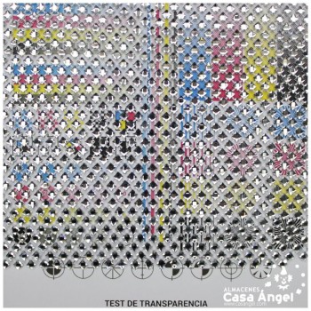 MALLA CON PEDRERÍA ACRÍLICA PLATA SERIE ALMAS 120cm
