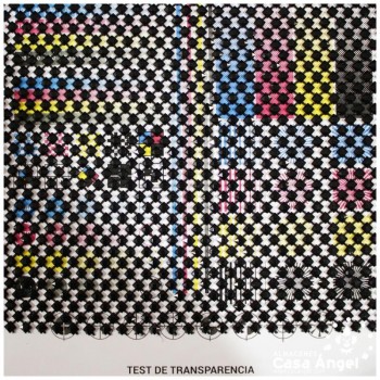 MALLA CON PEDRERÍA ACRÍLICA NEGRA SERIE ALMAS 120cm