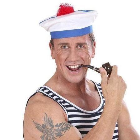 PIPA SHERLOCK HOLMES O POPEYE 14cm