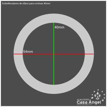 EMBELLECEDORES PARA OLLAOS DE CORTINAS