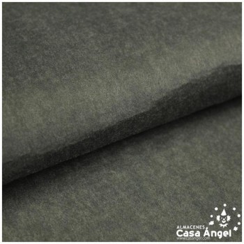 FLISELINA GRIS DE UNA CARA TERMOADHESIVA CON RIGIDEZ MEDIA 90cm