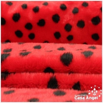 TELA PELO ANIMAL ESTAMPADO ESTILO MARIQUITA 150cm