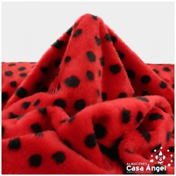 TELA PELO ANIMAL ESTAMPADO ESTILO MARIQUITA 150cm