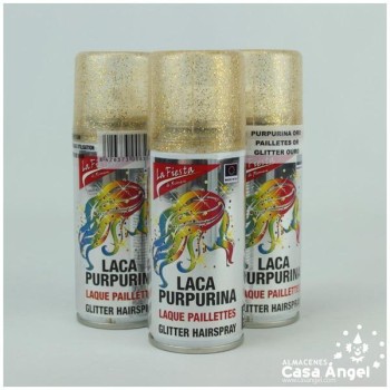 SPRAY DE LACA PARA DESTELLOS DE PURPURINA 100ml