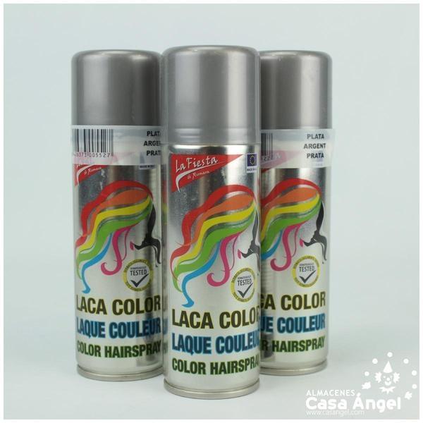 LACA PLATA PARA PELO SPRAY 125ml