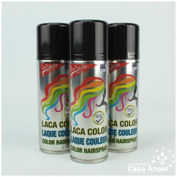 LACA NEGRA PARA PELO SPRAY 125ml