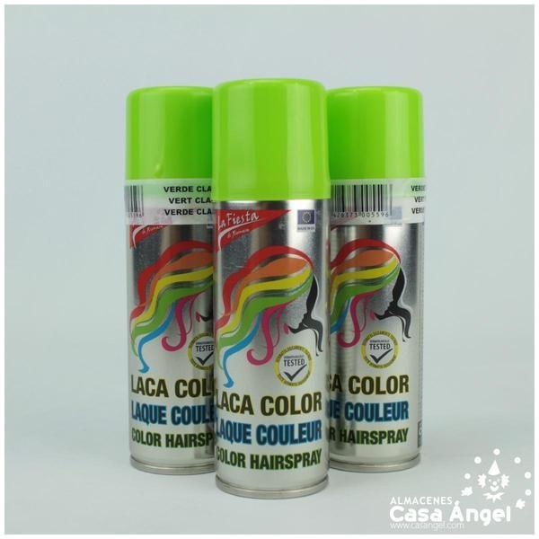LACA VERDE PISTACHO PARA PELO SPRAY 125ml