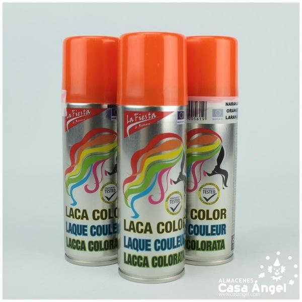 LACA NARANJA PARA PELO SPRAY 125ml